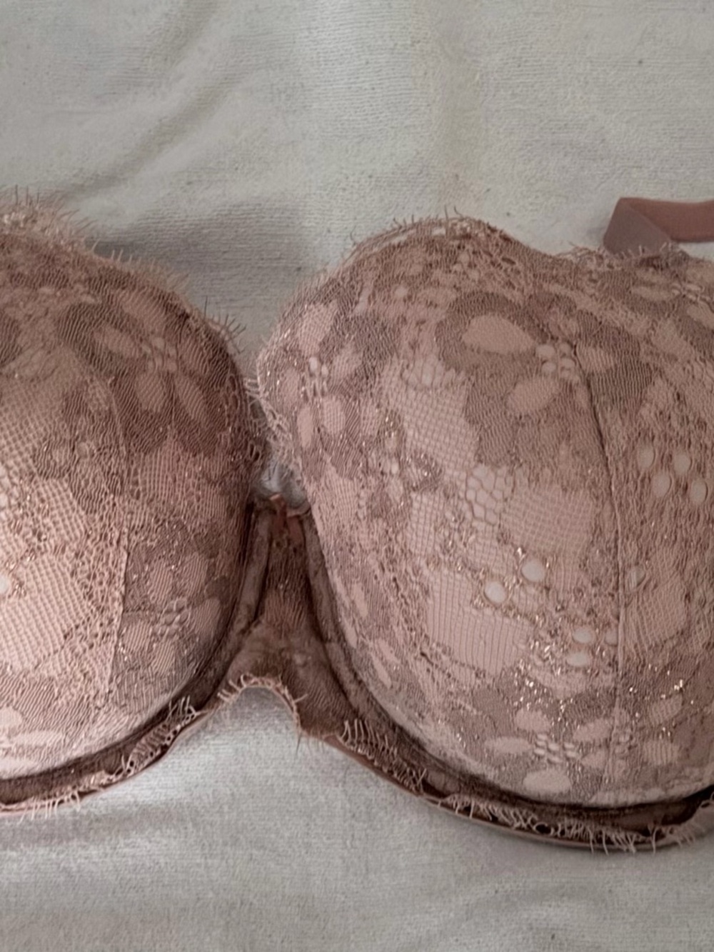 Victoria's Secret  Lace Bra - Blush Pink